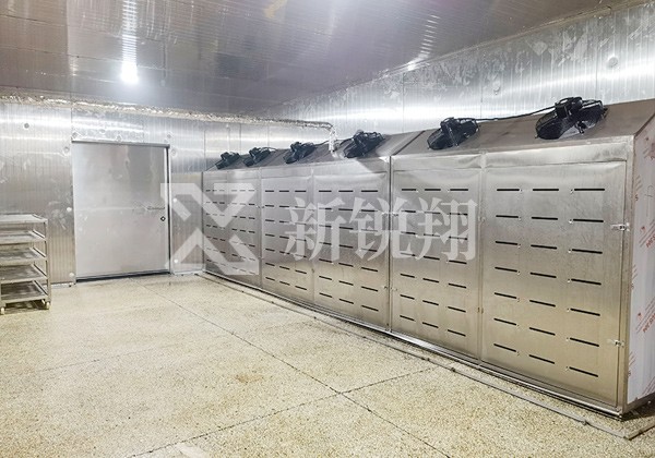 冷凍白條解凍現場
